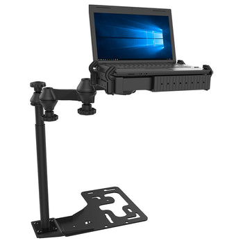 RAM® No-Drill™ Universal Laptop Mount for Heavy Duty Trucks