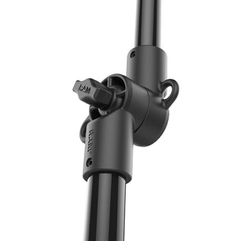 RAM® Tough-Pole™ 48" Action Camera Mount with Double Pipe & Track Base