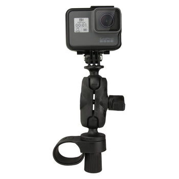 RAM® Tough-Strap™ Double Ball Mount with Universal Action Camera Adapter