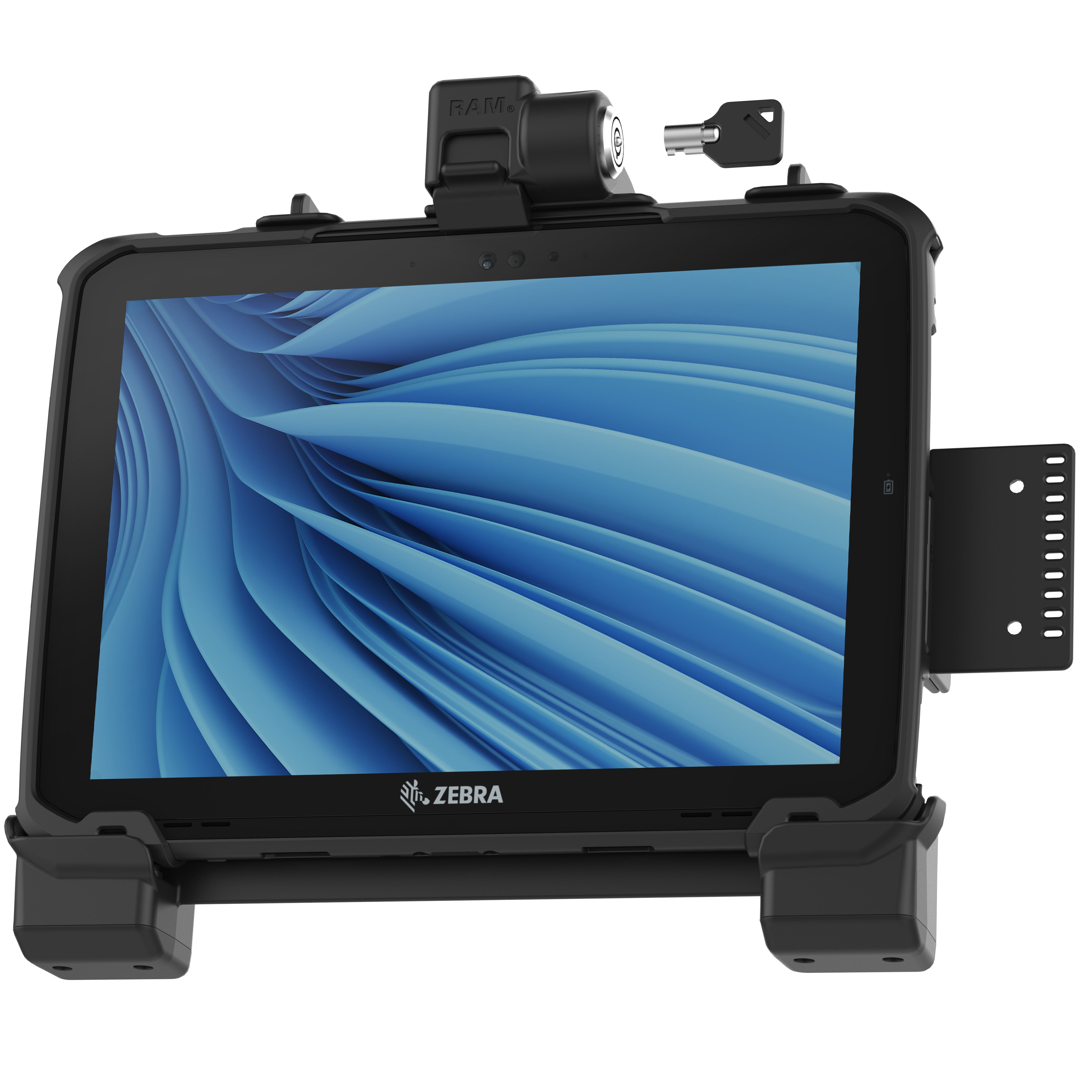 RAM® Locking Form-Fit Holder for Zebra ET8x 2-in-1 Tablet – RAM Mounts
