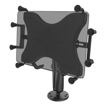 RAM® X-Grip® Drill-Down Double Ball Mount for 9"-11" Tablets