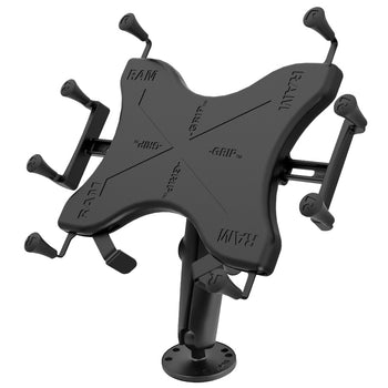 RAM® X-Grip® Drill-Down Double Ball Mount for 9"-11" Tablets