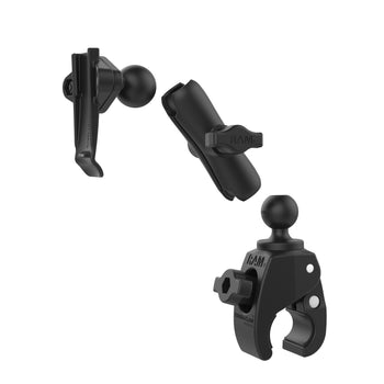 RAM® Tough-Claw™ Small Clamp Mount with Garmin Spine Clip Holder