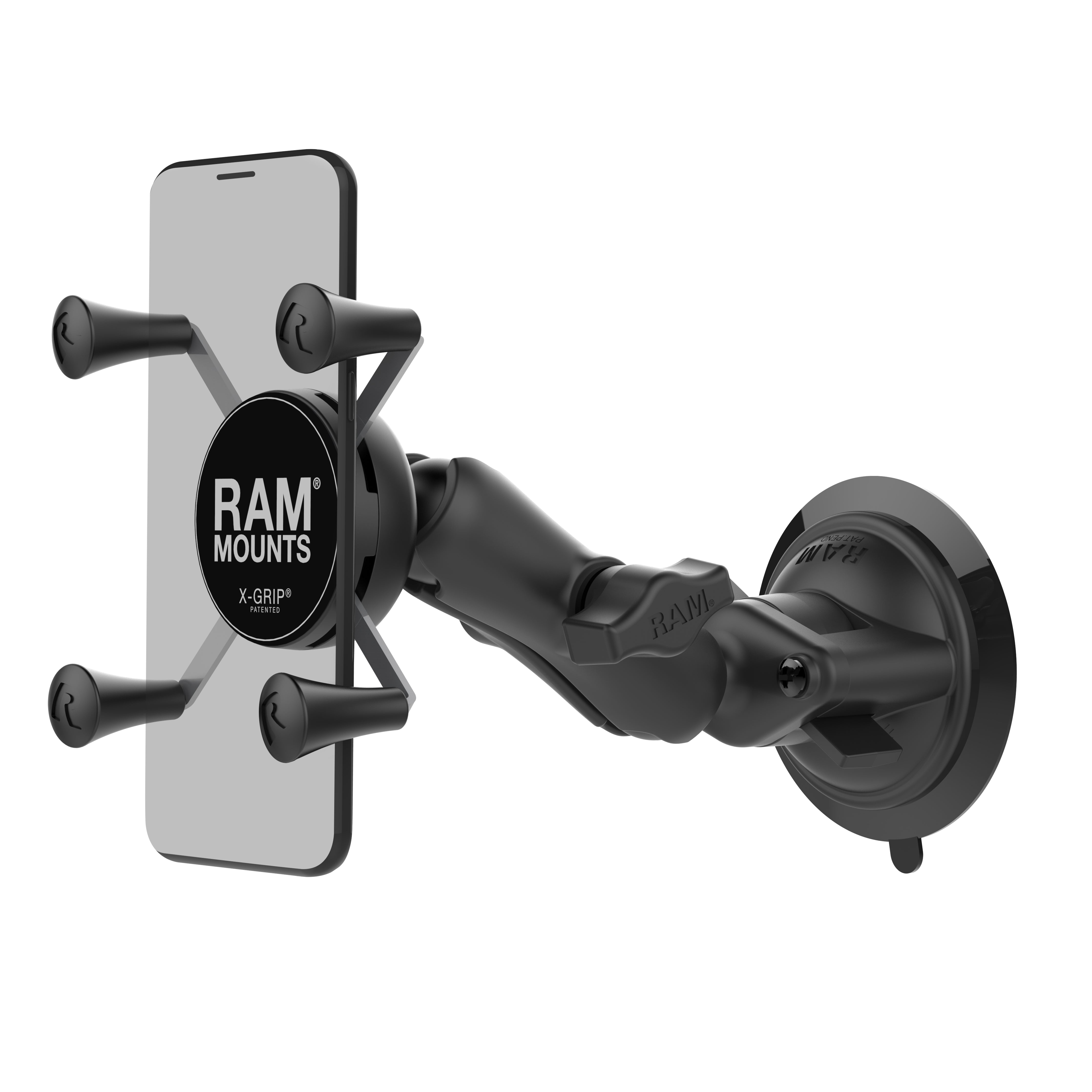 RAM® X-Grip® Phone Mount with Twist-Lock™ Suction Cup Base – RAM