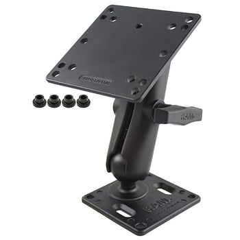 RAM® Double Ball Mount with 75x75mm VESA Plate and 100x100mm VESA Plate