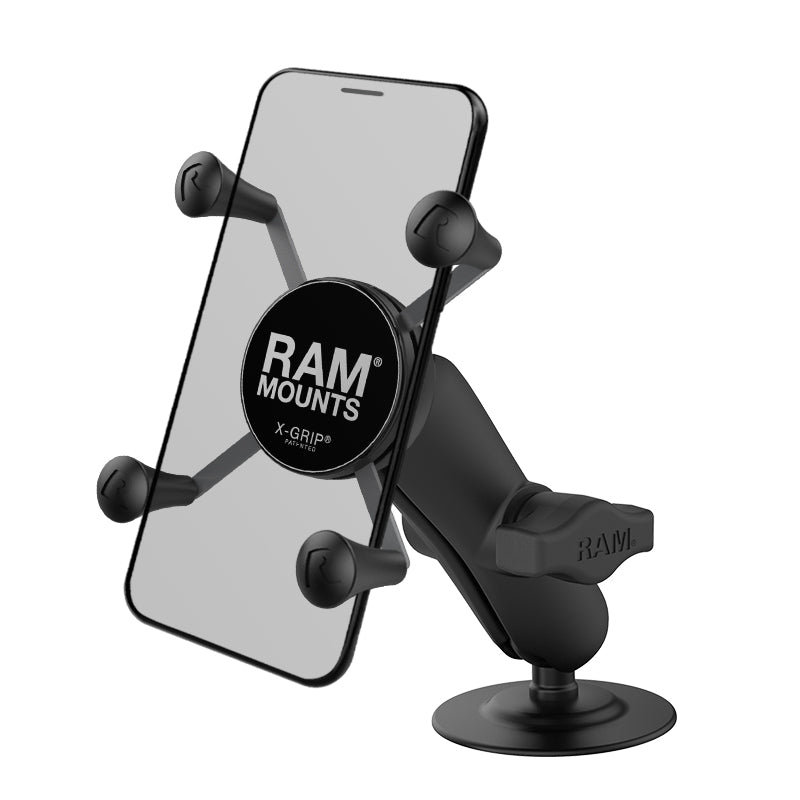 RAM® X-Grip® Phone Mount with Flex Adhesive Base – RAM Mounts