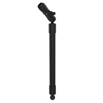 RAM® 18" PVC Pipe Extension with Ball Ends & Double Socket Arm
