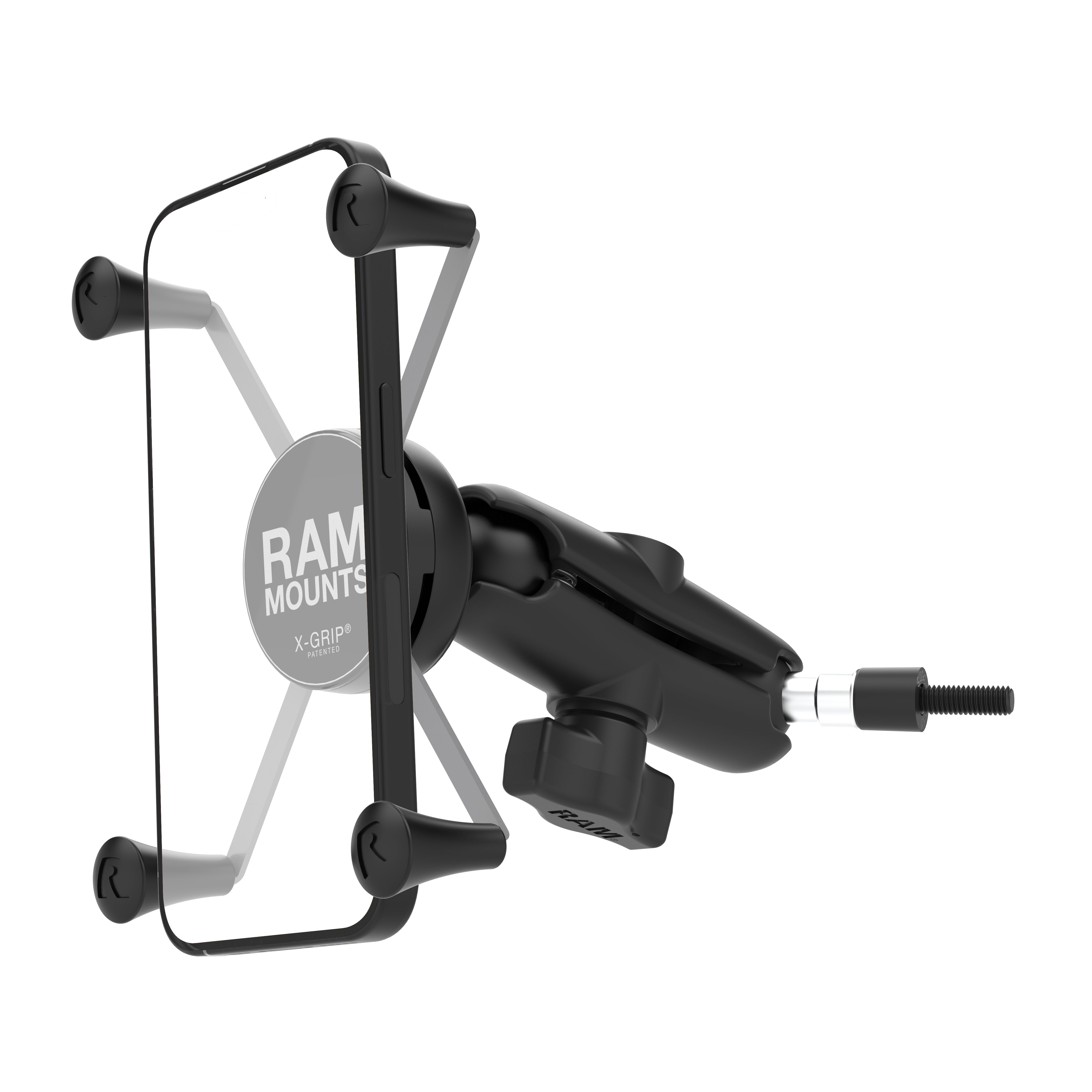 RAM® X-Grip® Large Phone Mount with Grab Handle M6 Bolt Base