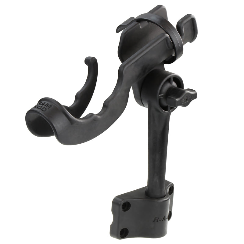 fishing rod holders for a bicycle RAM ROD Fishing ROD Holder with Bulkhead Mounting Base