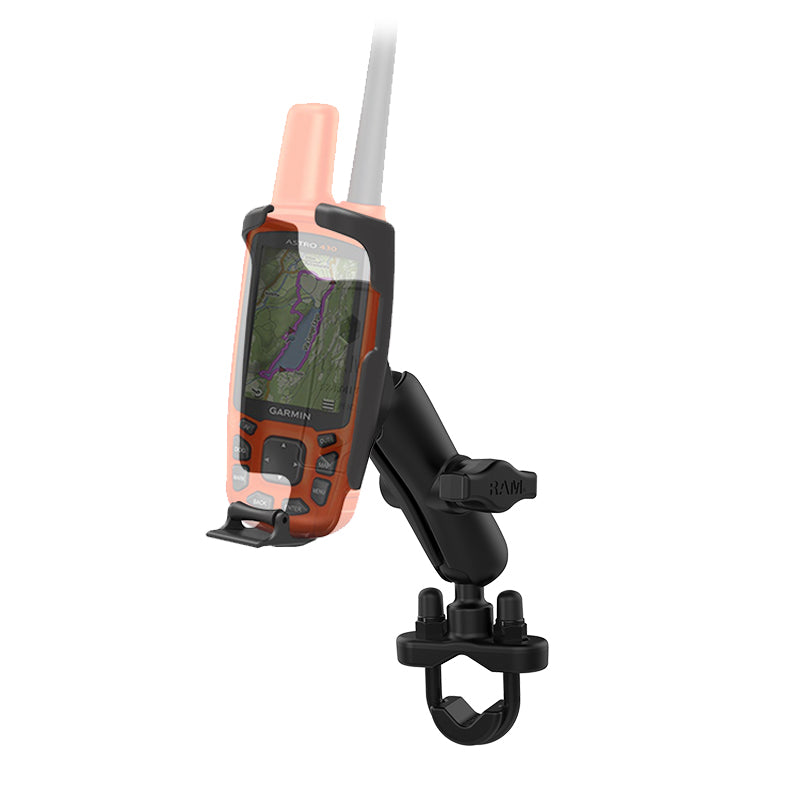 RAM® Handlebar U-Bolt Mount for Garmin Astro 320, GPSMAP 62 & 64