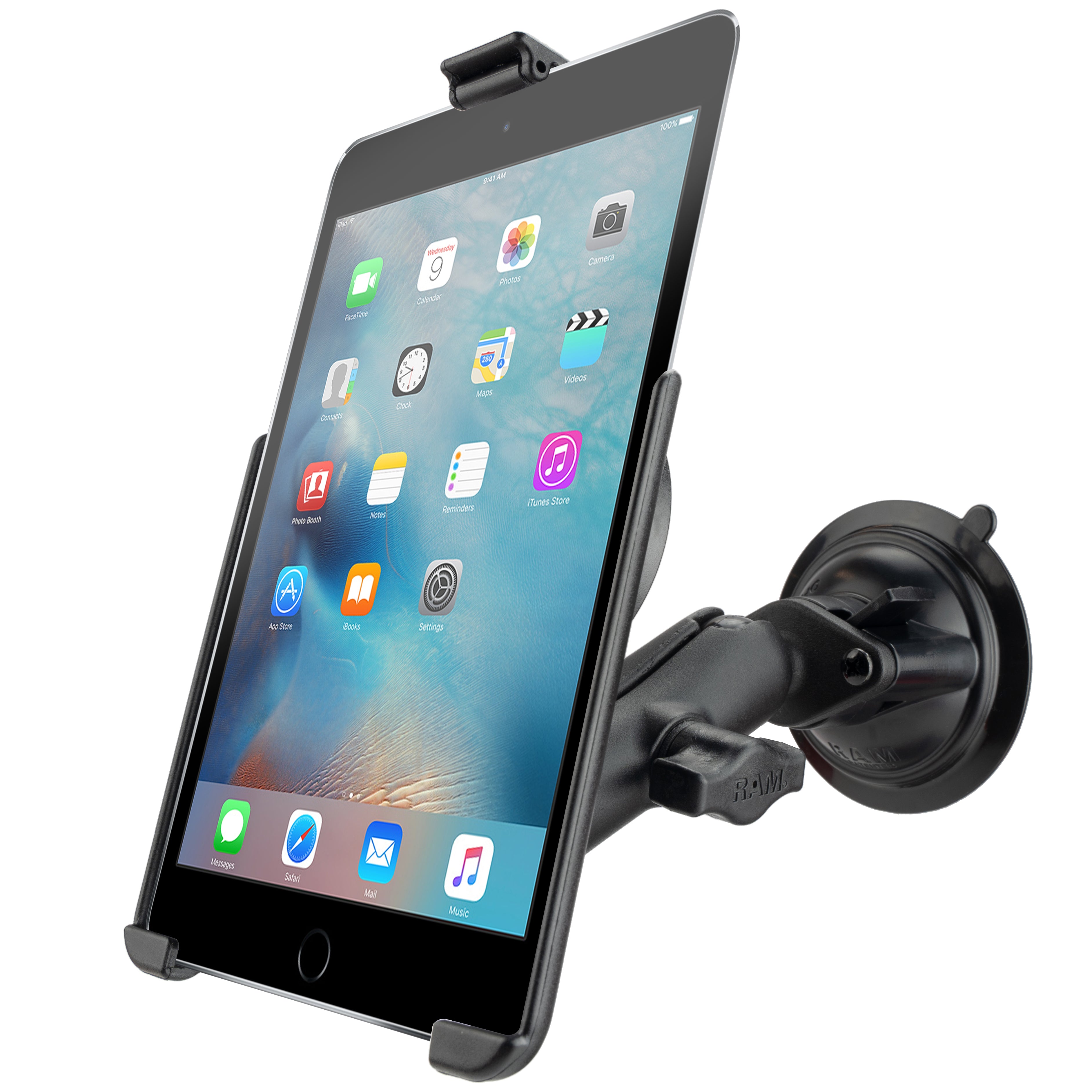 RAM® Twist-Lock™ Suction Cup Mount for Apple iPad mini 4 & 5 – RAM