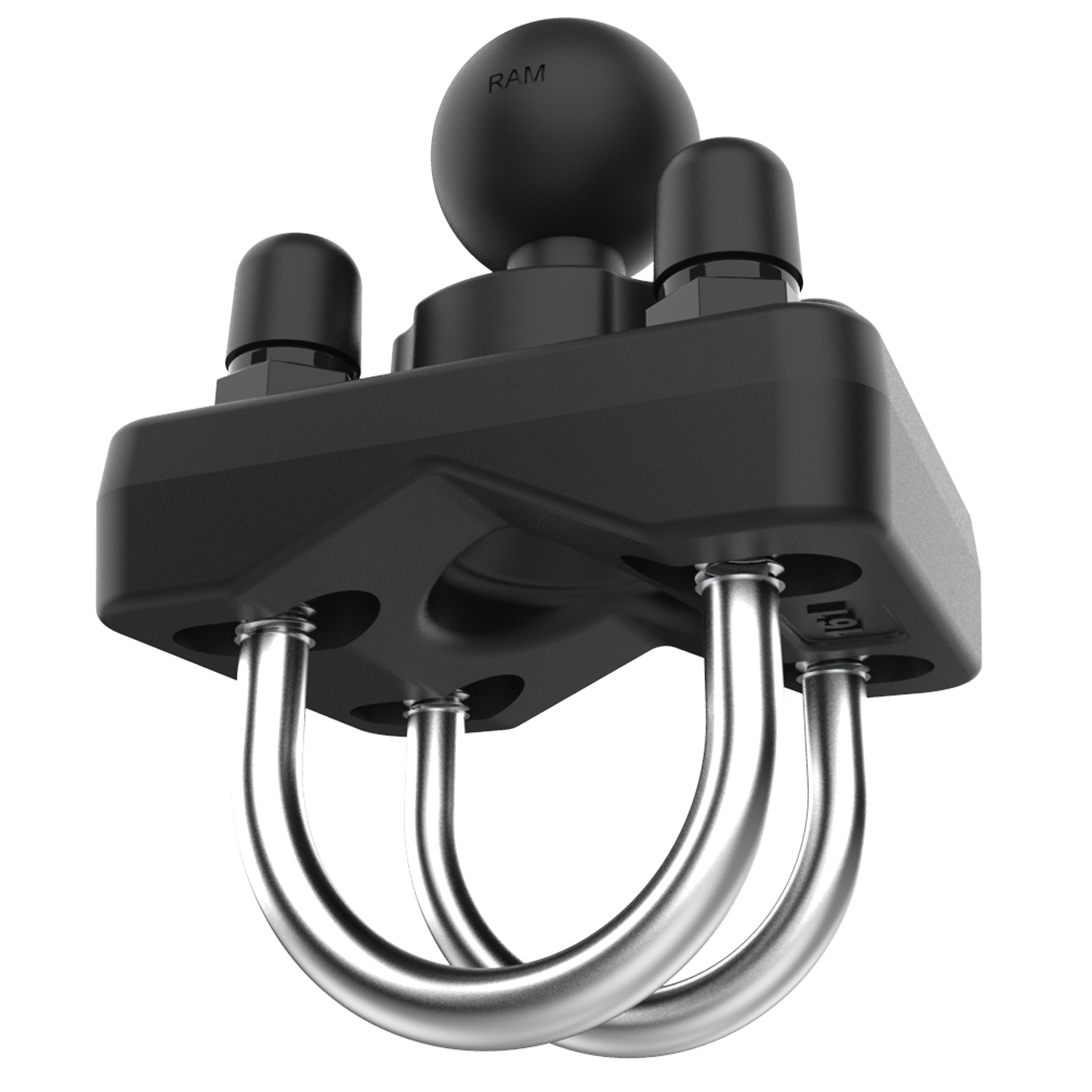 RAM® Double U-Bolt Ball Base for 1