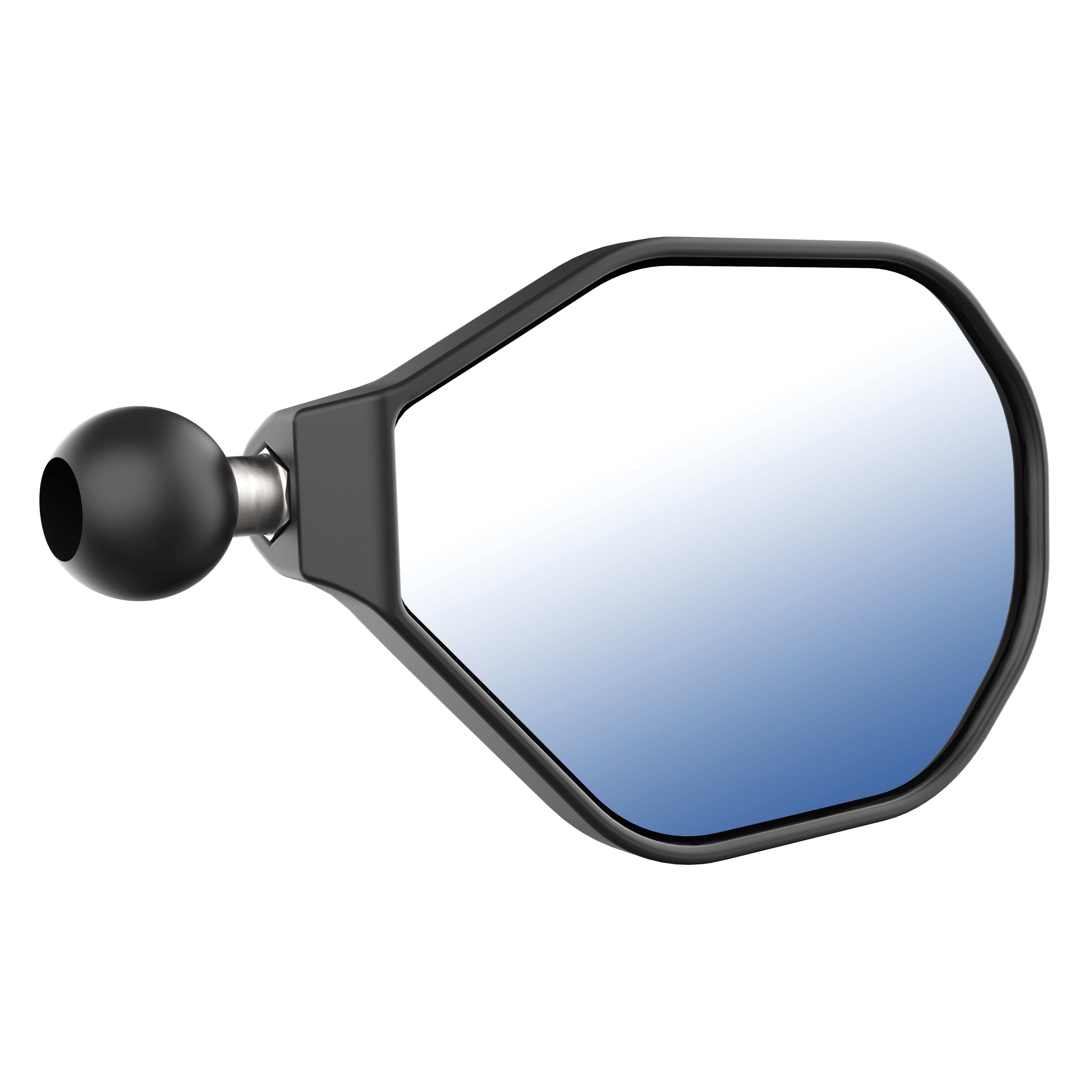 RAM® Tough-Mirror™ Right Mirror with Ball – RAM® Mounts