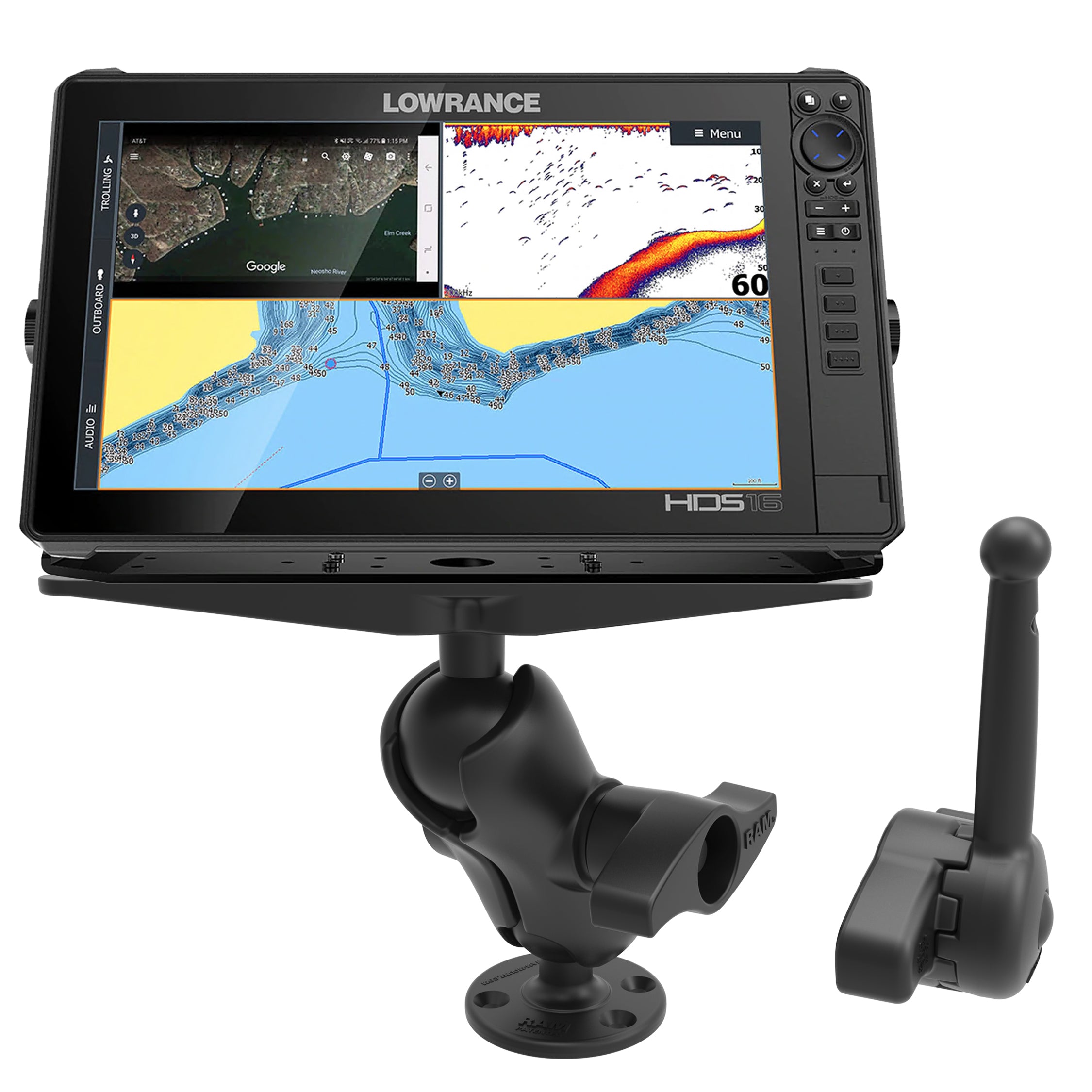 Ram.さん、専用です。 RAM® Large Marine Electronics Mount with RAM® Hi-Torq Wrench