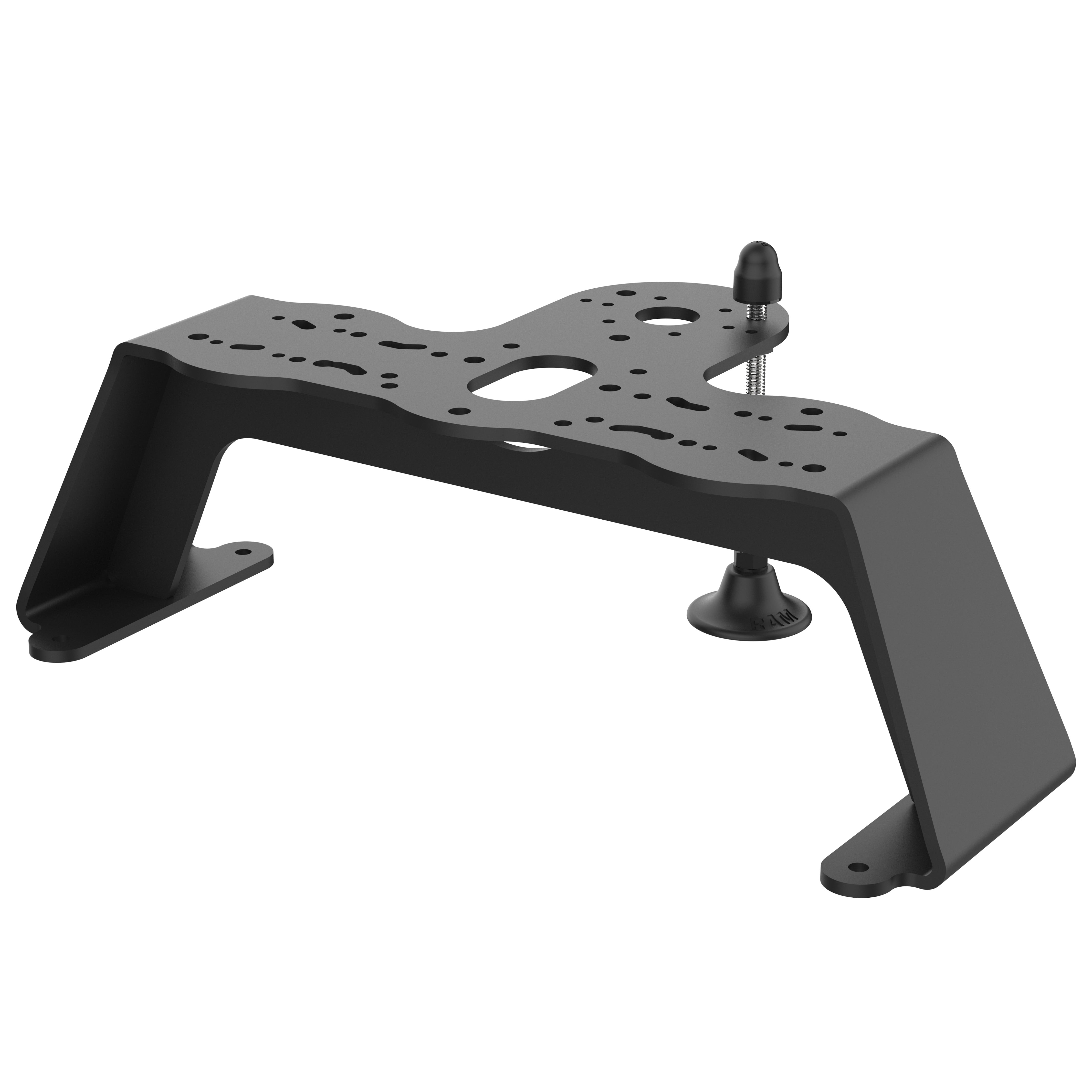 ram mounts for fish finders Finder Deck Kit with Dual Marine Electronic Mount resistant and engineered to withstand harsh marine environments. RAM Heavy Duty Fishfinder Deck