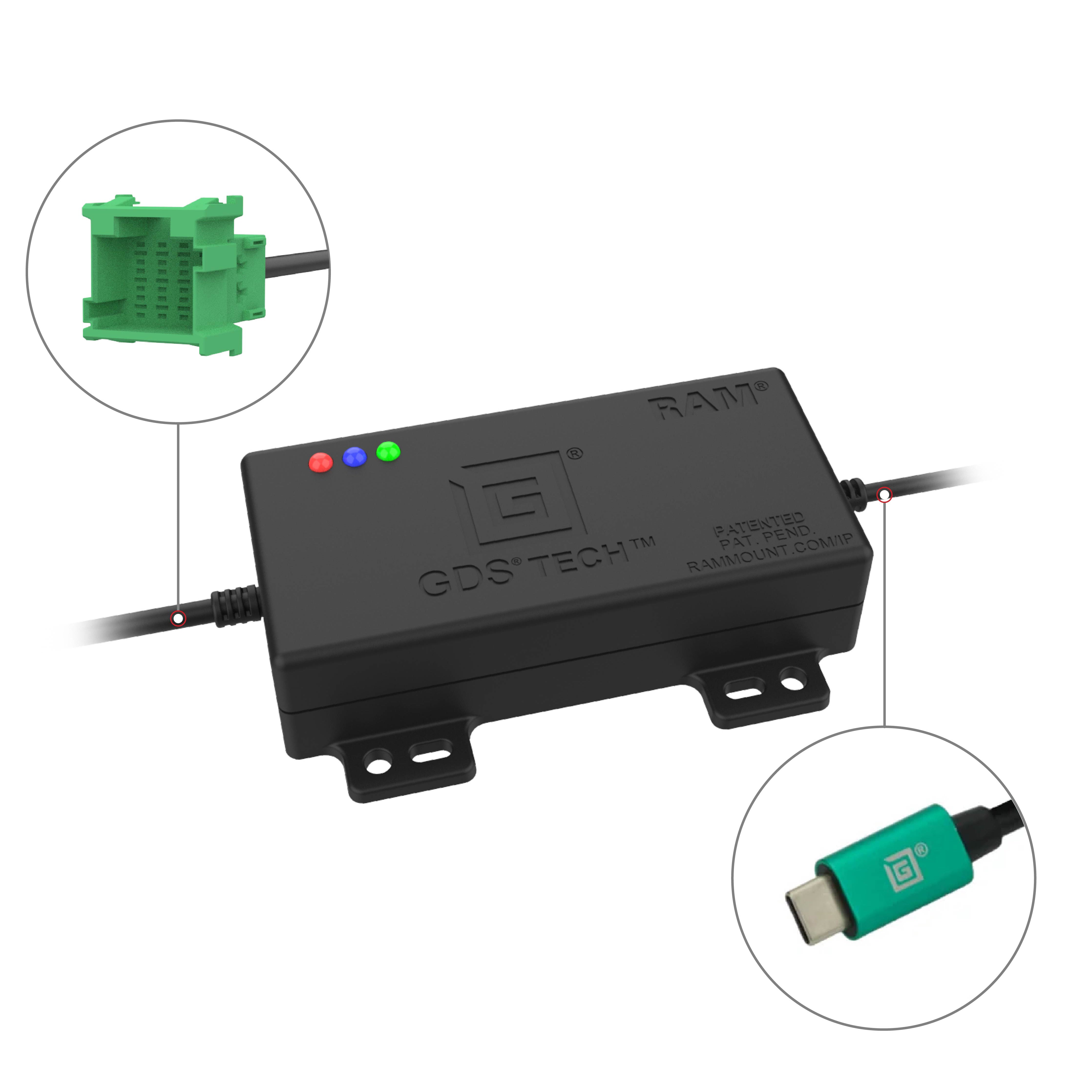 GDS® CAN Bus with FMS Connector – RAM Mounts