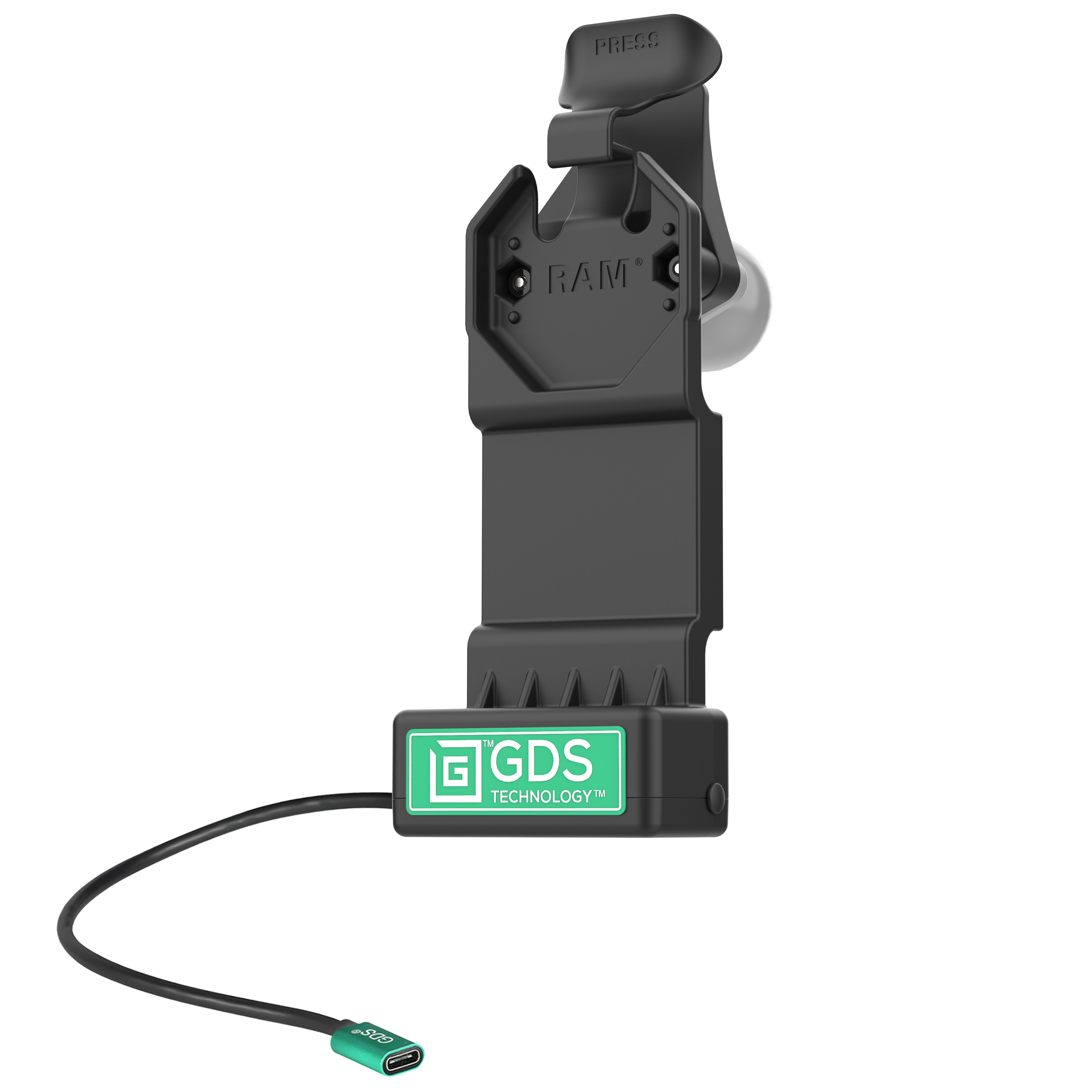 GDS® Uni-Conn™ Dock with Release Lever – RAM Mounts