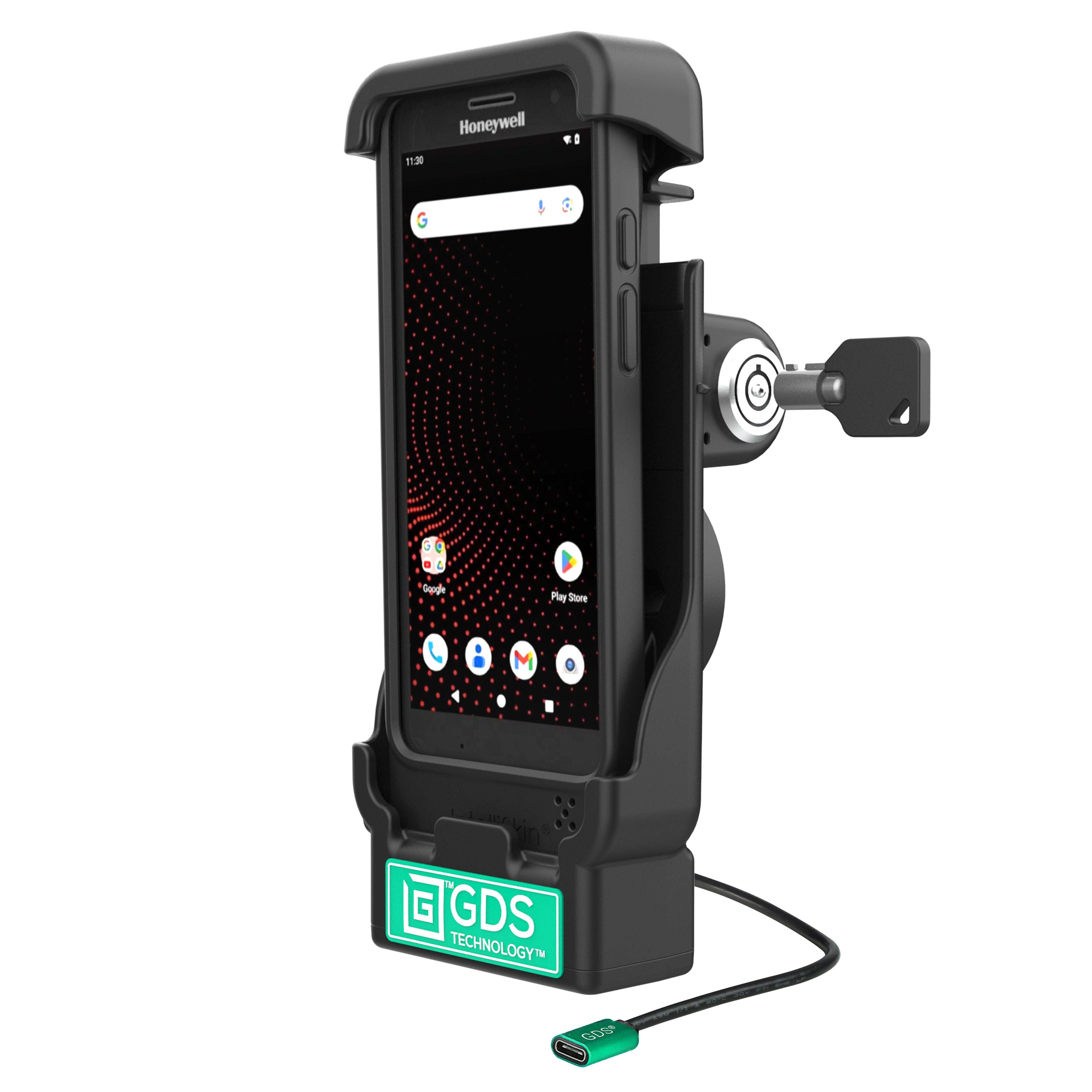 GDS® Powered Locking Vehicle Dock for Honeywell CT37 with