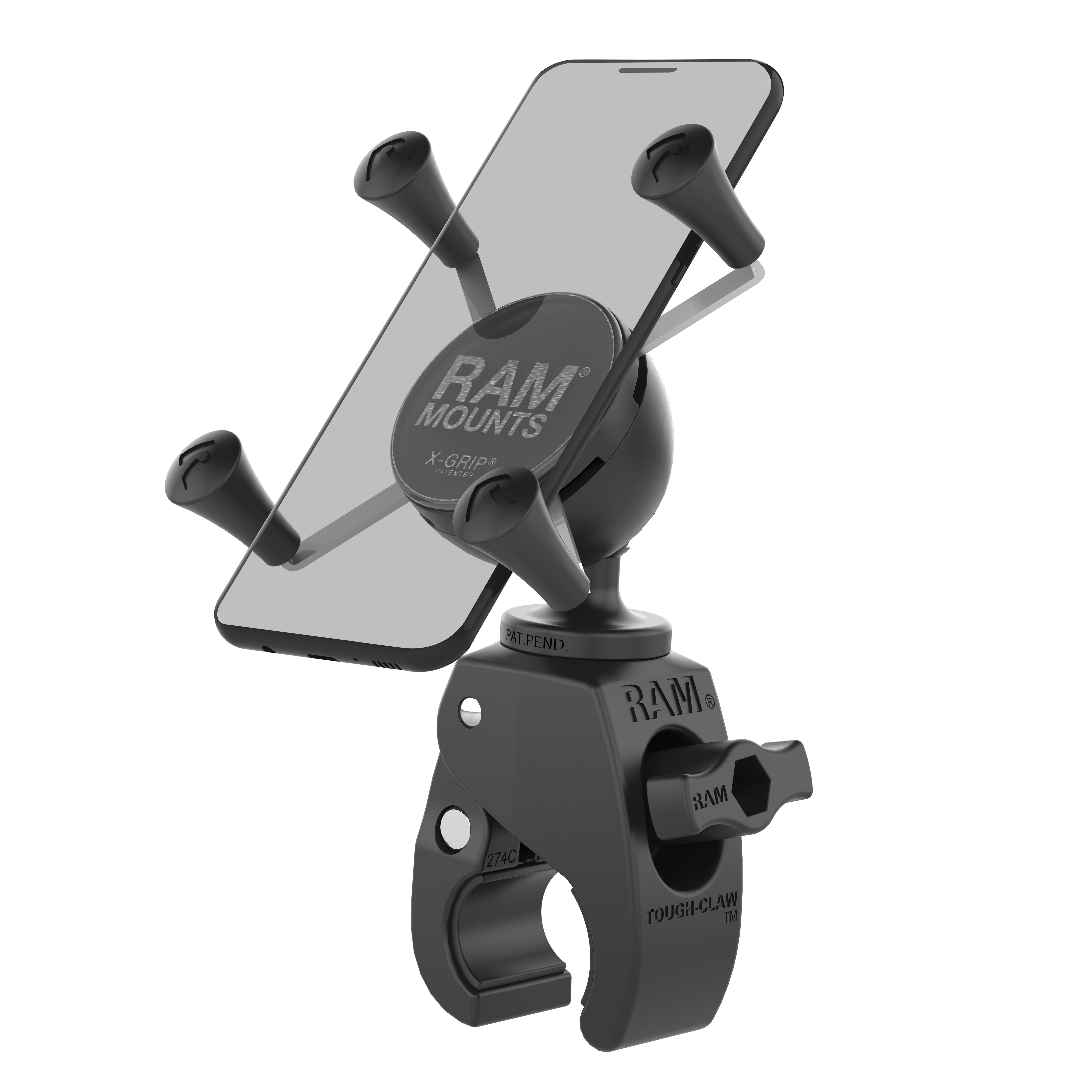 RAM® X-Grip® Phone Mount with RAM® Snap-Link™ Tough-Claw™ – RAM Mounts