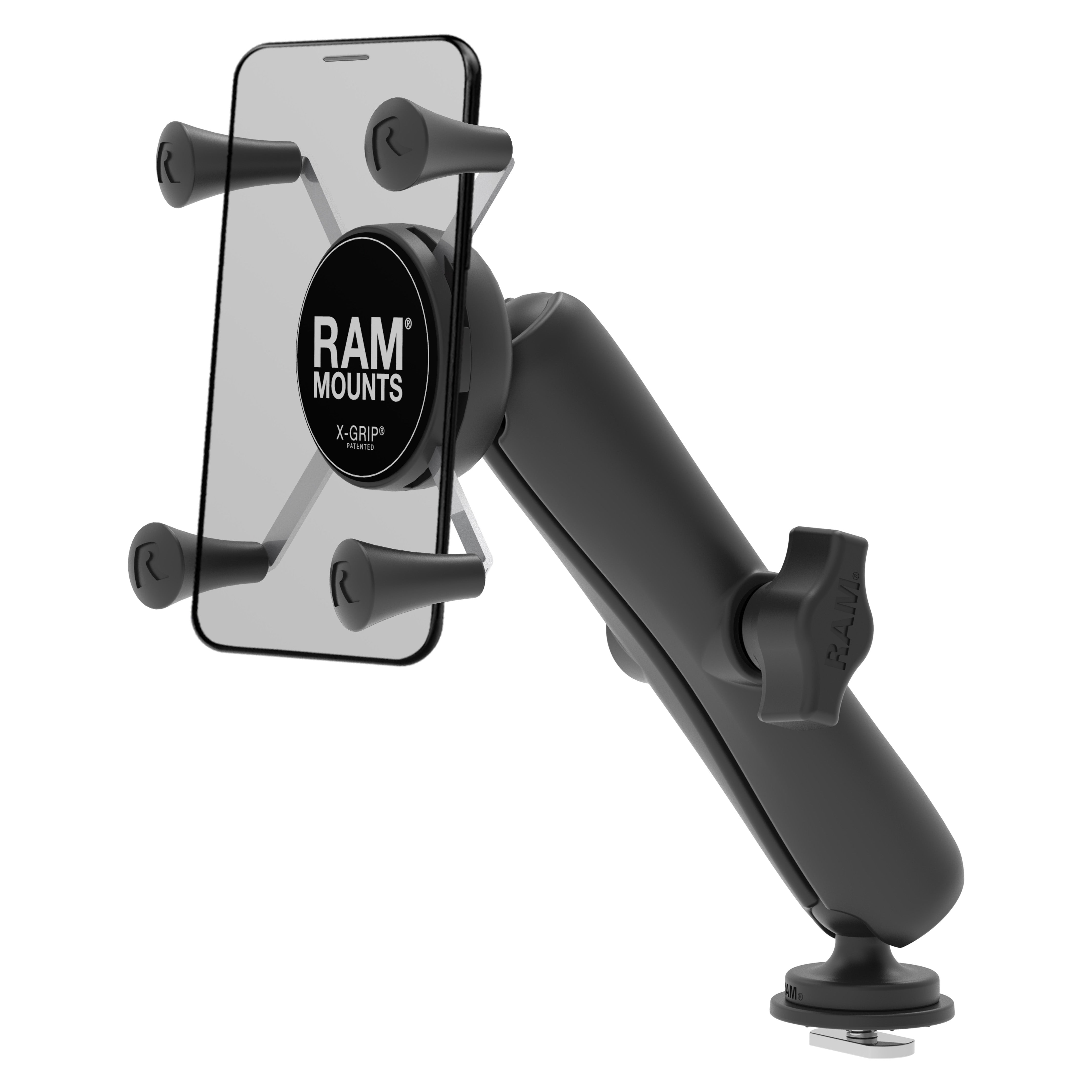 RAM MOUNTS X-GRIP マウントシステム 取付キット RAM® X-Grip® Phone Mount with Track Ball™ Base - Long – RAM Mounts