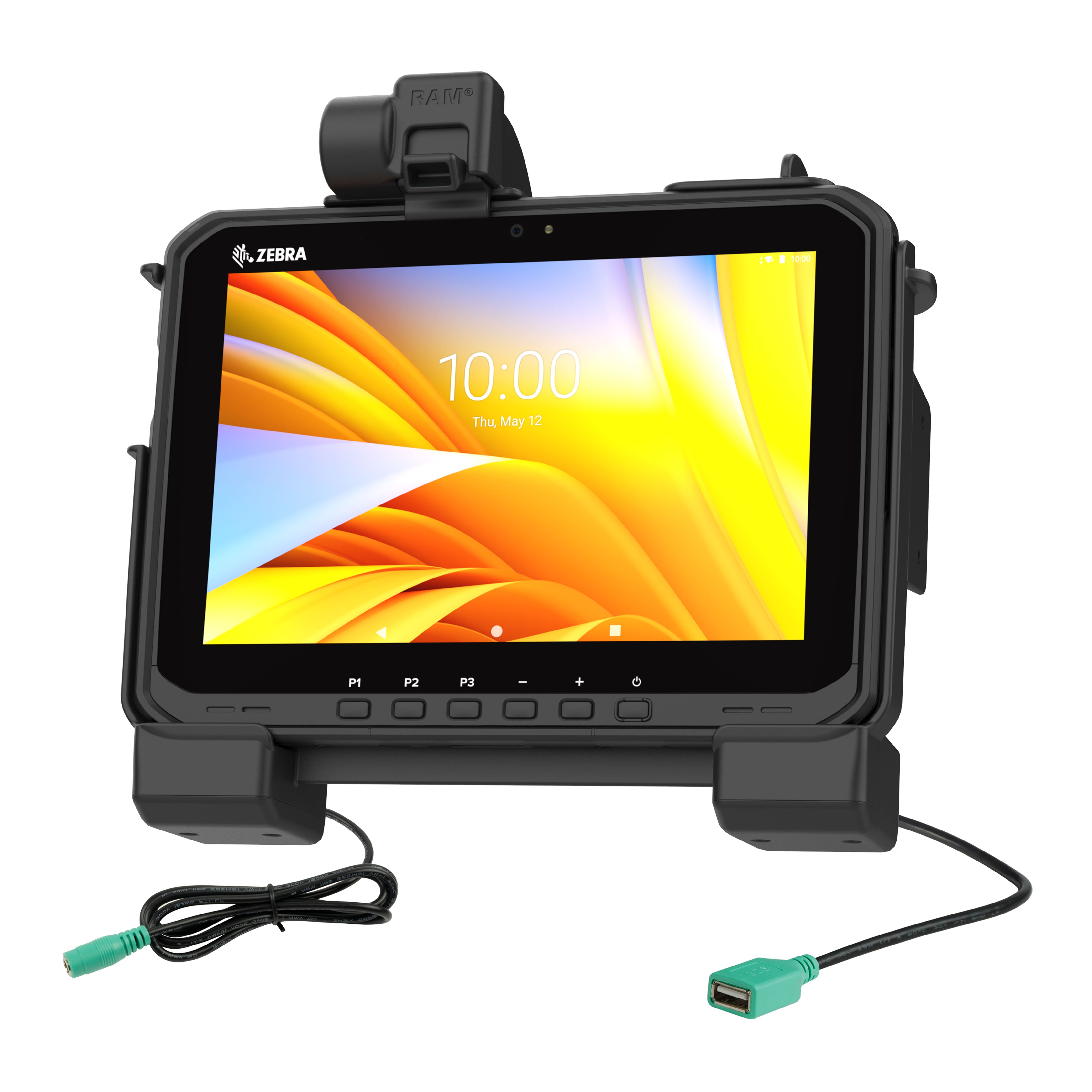 RAM® Power + Data Dock for Zebra ET6x – RAM Mounts