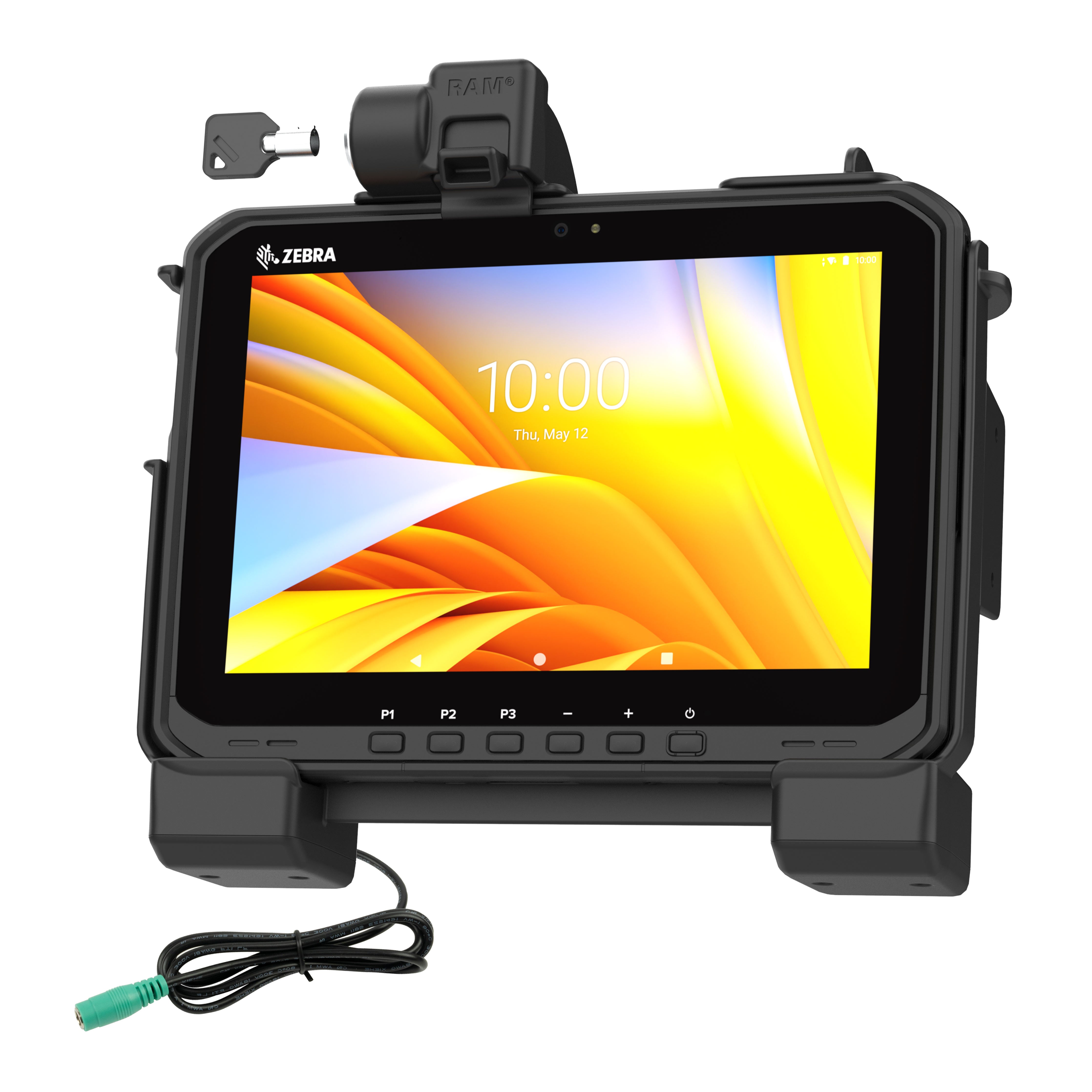 RAM® Powered Locking Dock for Zebra ET6x – RAM Mounts
