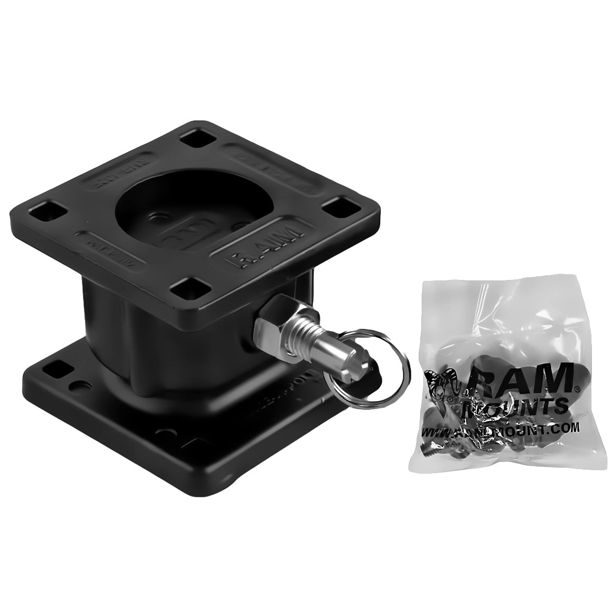 RAM® Remove-A-Pole™ Quick Release Riser for Tele-Pole™ & Pedestals