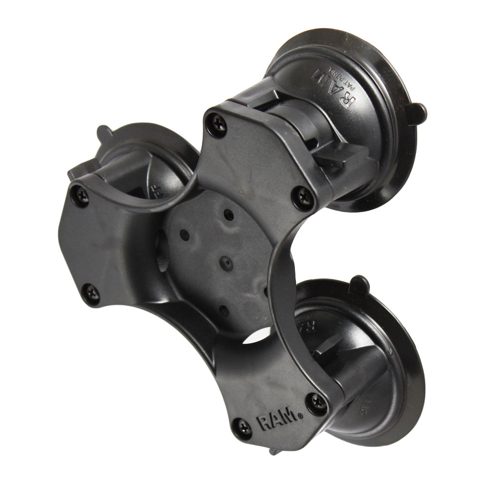 RAM MOUNTS マウントシステム セット RAM® Twist-Lock™ Triple Suction Cup Base with AMPS Hole Pattern