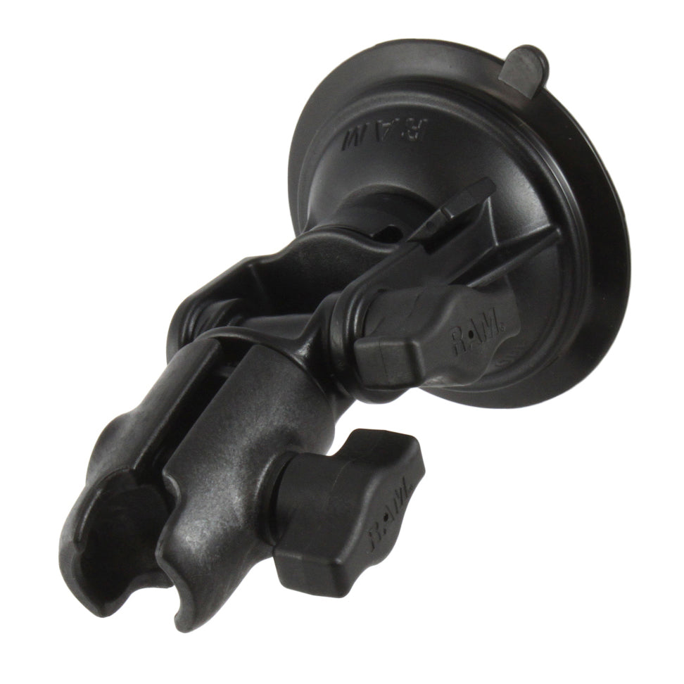 RAM® Twist-Lock™ Composite Suction Cup Ratchet Mount with Socket
