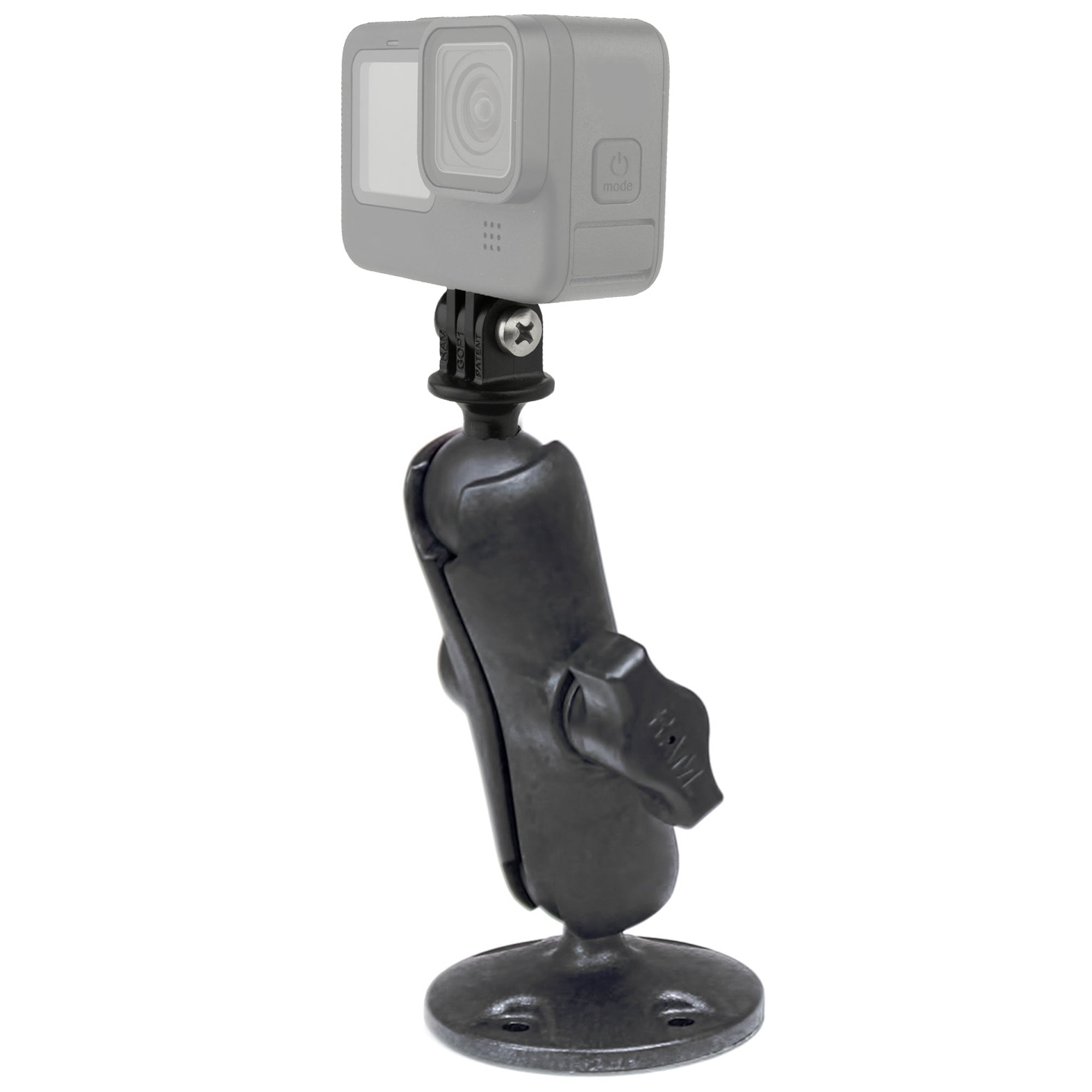 アイライナー RAM RAM® Composite Drill-Down Mount with Universal Action Camera