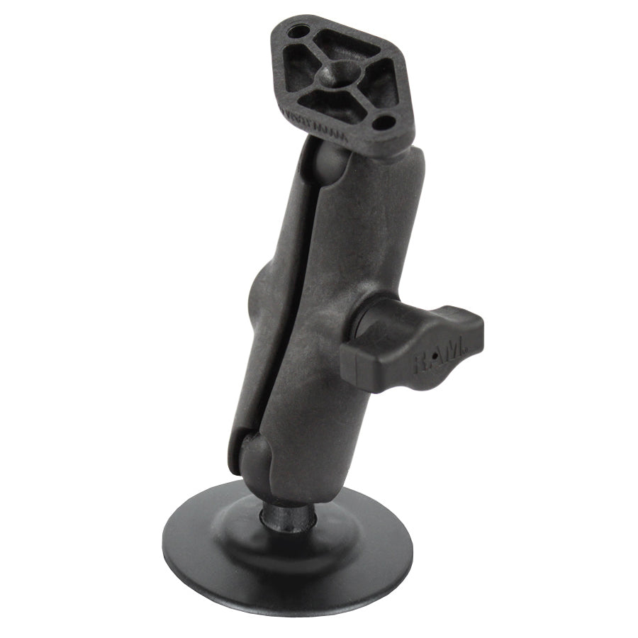 Ram様 RAM® Flex Adhesive Double Ball Mount with Diamond Plate - B Size
