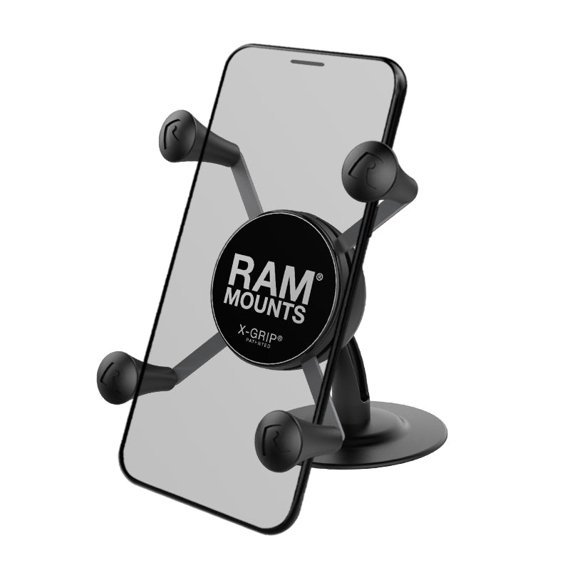 RAM MOUNTS スマートフォンホルダー 2個セット RAM® X-Grip® Phone Holder with Lil Buddy™ Adhesive Dash Mount