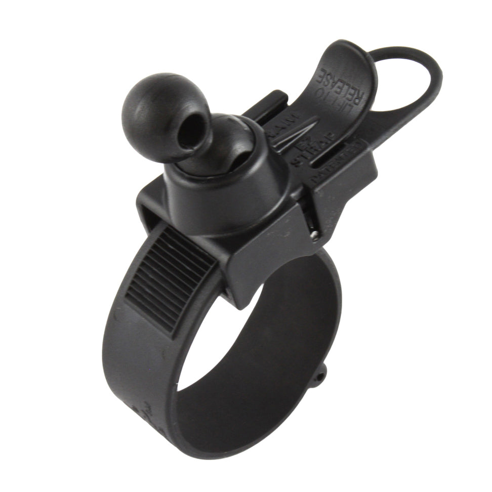RAM® EZ-Strap™ Rail Mount with Double Ball Adapter – RAM Mounts