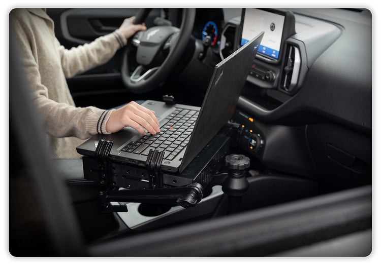 Image of a RAM Mounts Laptop Mount for Ford Bronco and Bronco Sport