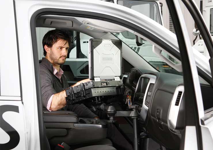 RAM Vehicle Laptop Mounts