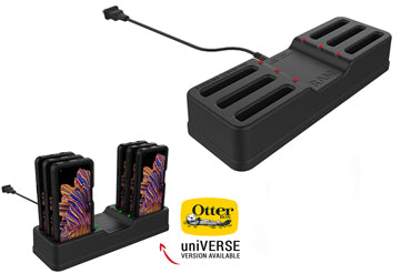 RAM® 6-Port Charging Docks Samsung Galaxy XCover Pro Mounts in an OtterBox uniVERSE case | RAM® Mounts