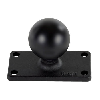 RAM® Ball Base with 1" x 2.5" 4-Hole Pattern - C Size