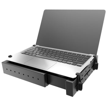RAM-234-3FL:RAM-234-3FL_1:RAM Tough-Tray™ Spring Loaded Laptop Holder with Flat Retaining Arms