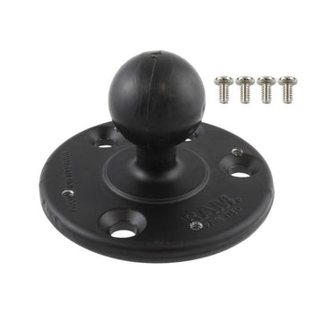 RAM® Large Round Plate with Ball for Raymarine A50, A50D, A57D & A70