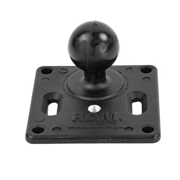 RAM® 75x75mm VESA Plate with Ball and 3/8"-16 Threaded Hole