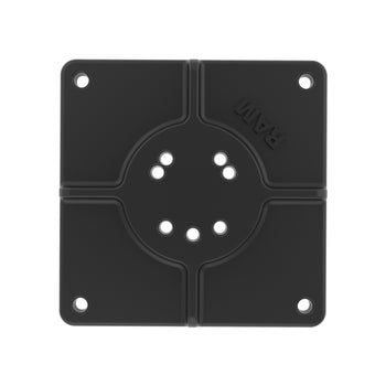 RAM® 6" x 6" Flat Base with AMPS Hole Pattern