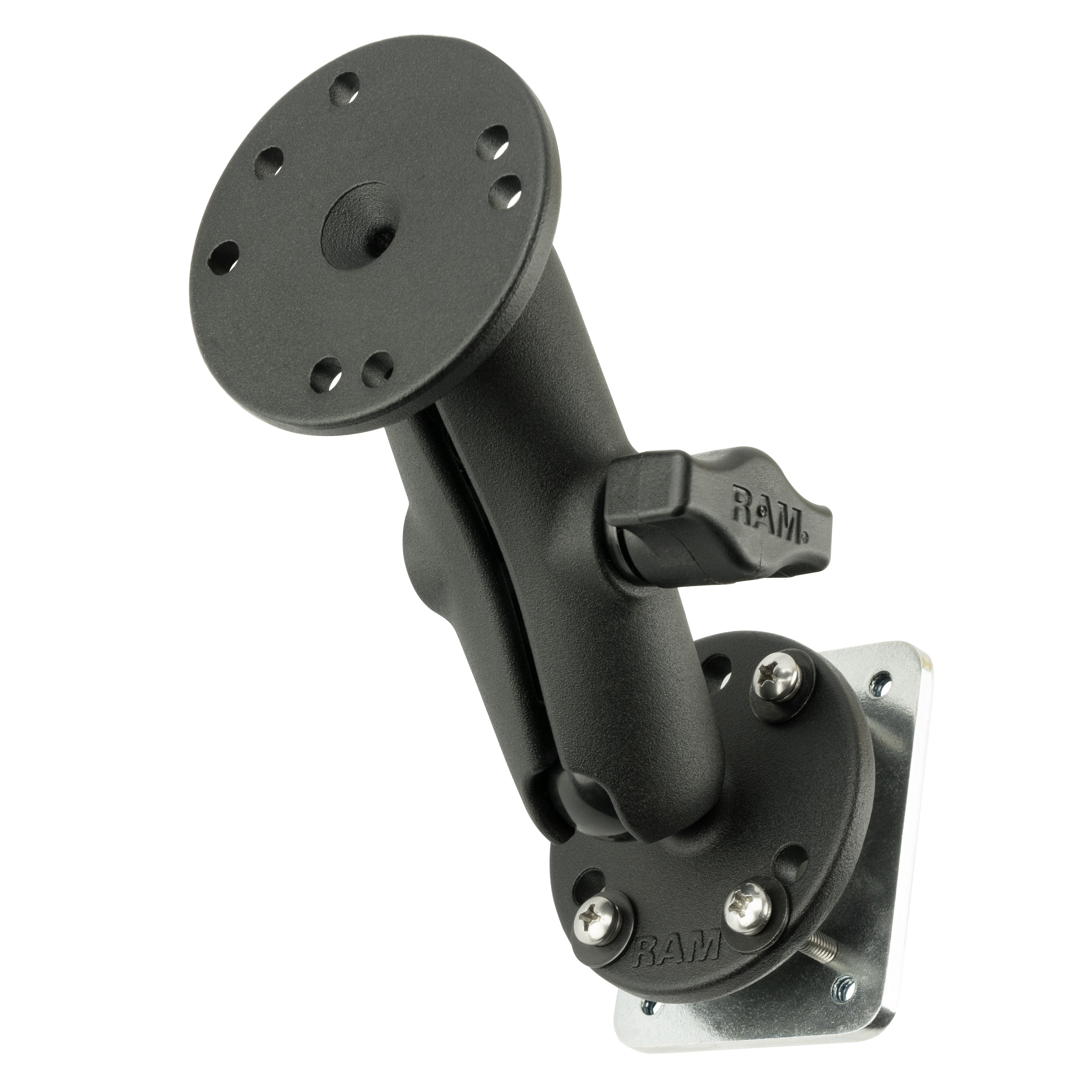 RAM® Double Ball Mount with Backing Plate RAM Mounts