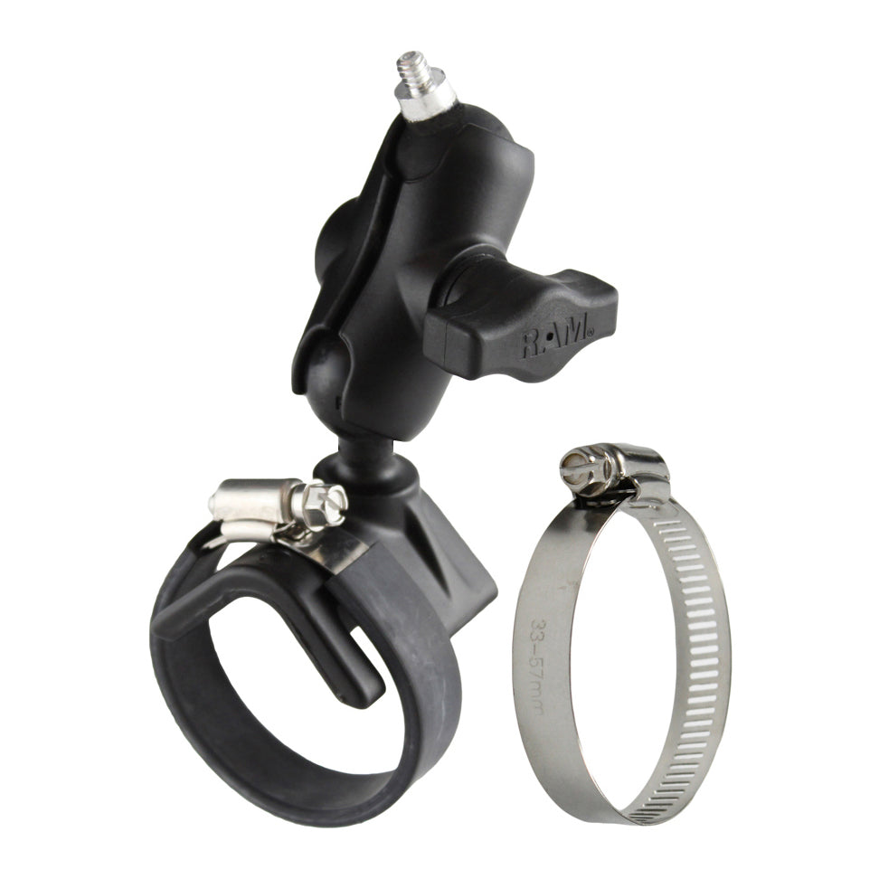 RAM® Strap Hose Clamp Mount with 1/4