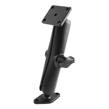 RAM® Double Ball Mount with 2-Hole & 4-Hole AMPS Plates - Long