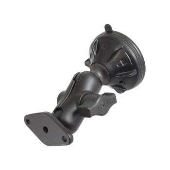RAM® Twist-Lock™ Small Suction Cup Double Ball Mount