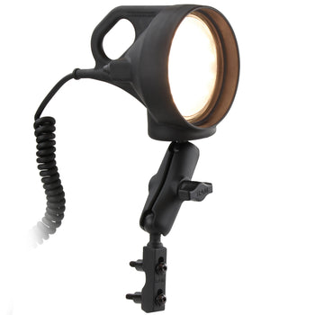 RAM® Brake/Clutch Reservoir Mount with LED Spotlight