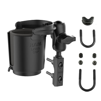 RAM® Level Cup™ 16oz Drink Holder with Brake/Clutch Reservoir Base