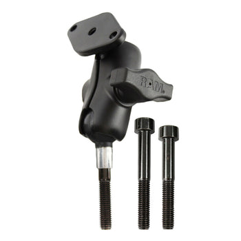 RAM® Motorcycle Handlebar Clamp Mount with M8 Bolts - Short