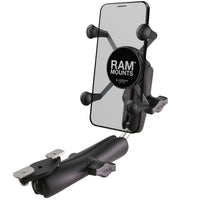RAM-B-238-WCT-2-UN7:RAM-B-238-WCT-2-UN7_1:RAM® X-Grip® Phone Mount for Wheelchair Armrests 