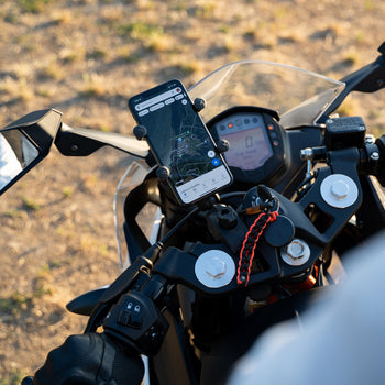 RAM® X-Grip® Phone Mount with RAM® Tough-Claw™ Small Clamp Base - Short